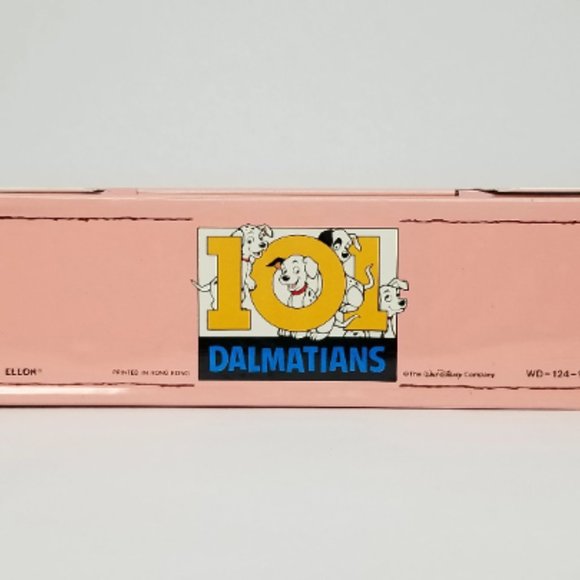 Vintage 101 Dalmatians Tin Pencil Case 90s Kid Nostalgia Walt Disney - Picture 3 of 7
